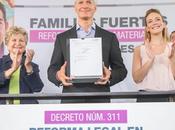 Firma gobernador familias fuertes, reforma legal agiliza adopciones edoméx