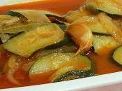 Receta fácil calabacín escabechado