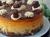 Tarta queso bombones moca