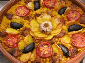 Receta paella arroz horno