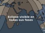 espectacular eclipse Luna julio