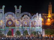 sorprendente espectáculo “Jerusalem Festival Light”
