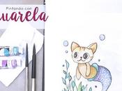 Pintando acuarela