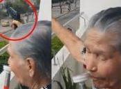 pleno partido Colombia, abuela salió balcón hacer disparos aire