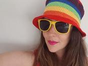 Crochet summer rainbow