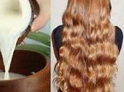 Leche coco para cabello