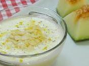 Cómo hacer deliciosa sopa fría melón yogur