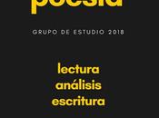 Grupo estudio 2018 Poesía