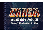 aventura pixel Chasm arranca julio para Windows, Mac, Linux PlayStation Vita