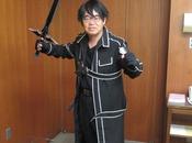 gobernador Aichi hizo Cosplay Kirito evento World Summit