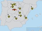Mapa municipios candidatos albergar almacén residuos nucleares