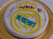 Tarta fondant Real Madrid