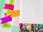 Forrar libros decorarlos washi tape para vuelta cole