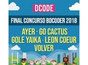 Finalistas Concurso BDCODER 2018