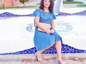 Vestido denim abotonado