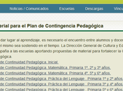 DGCyE: Material para Plan Contingencia Pedagógica(INICIAL, PRIMARIA SECUNDARIA) Documentos Docentes Alumnos