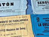 Entradas Fiestas 1991, 1993, 1996 1999