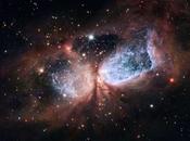 nebulosa reloj arena, zona formación estrellas