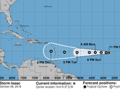 Tormenta tropical Isaac está lejos, pero apunta Caribe.