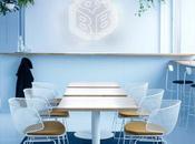 Futurismo líneas escandinavas nuevas oficinas Bakken Bæck