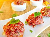 Tartar fuet jamón