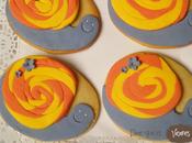 Galletas Caracol para fiesta 80's