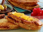 Torrijas rellenas mermelada