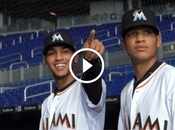 Marlins Miami firman jóvenes hermanos Mesa