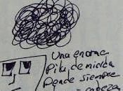 pila mierda sobre cabeza