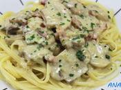 Salsa queso champiñones Thermomix