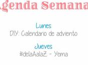 Agenda Semanal 19/11 25/11