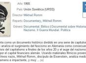 Fascismo cotidiano VOSE Mikhail Romm 1965