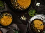 Crema brocoli batata cúrcuma jengibre {ponle color sabor otoño}