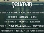 Neuman anuncia primeras fechas gira Crashpad 2019