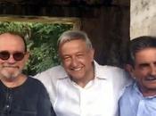 Silvio Rodríguez acompaña López Obrador visita zona arqueológica mexicana