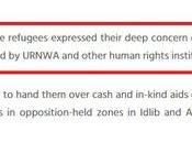 Unrwa, ignorando refugiados palestinos Siria.