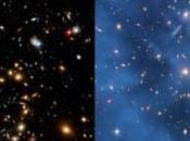telescopio espacial Hubble revela distribución Materia oscura