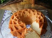 Bundt cake trozos pera