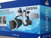 Bionik presenta nuevos auriculares Mantis para PSVR licencia oficial