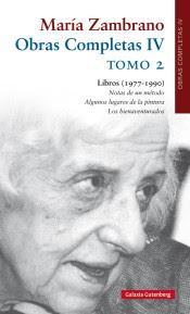 María Zambrano. Obras Completas Tomo