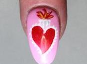 hermosos diseños uñas decoradas para Valentin