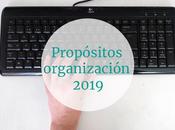 Propósitos organización para 2019