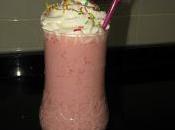 Batido fresas plátano