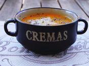 Crema pimientos calabaza parmesano