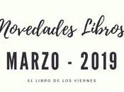 Novedades libros marzo