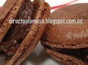 Macarons chocolate