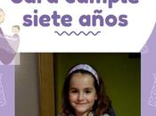 séptimo cumpleaños Sara