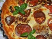 Quiche berenjena tomate
