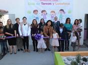 Inaugura secretaria trabajo ludoteca club tareas icati