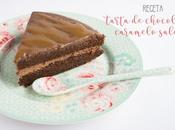 Tarta chocolate caramelo salado